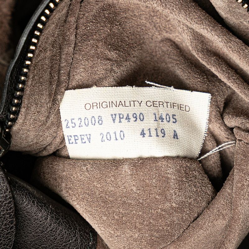 Bottega Veneta Intrecciato Gradient Crossbody Shoulder Bag Black Purple Leather