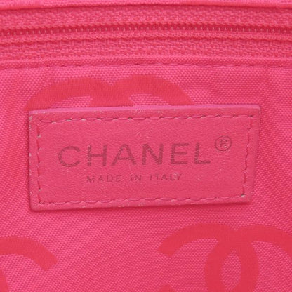 Chanel Tote Bag Cambon Line Medium Leather Enamel Black Silver Hardware Black