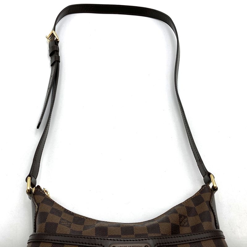 Louis Vuitton N42251 Bloomsbury PM Shoulder Bag Damier Canvas Ebène Ladies Men