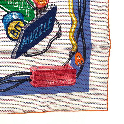 Class Hermes Carre 70 Cheval Oscope NEON Cheval Scope Neon Pointier