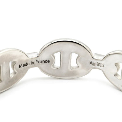 Hermes Bangle Chaine D'ancre Ancienne 925 Silver St Sv925 Ag925