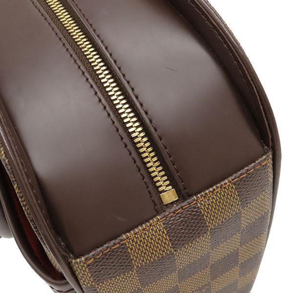 Louis Vuitton Handbag Sarria Orizontal Damier Canvas Damier Ebene Gold Hardware