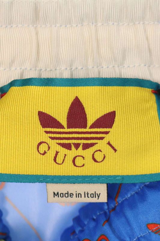 Gucci X Adidas 697190 Xjebi Logo All Over Sideline Track Long Pants Women XS