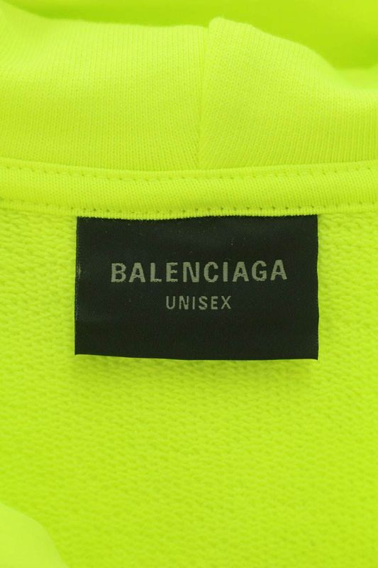 Balenciaga Soccer Paris Zip-hoodie 744457 Tpvs6 Logo Embroidered Zip Hoodie