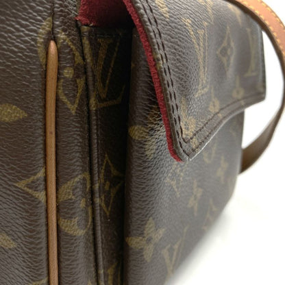 Louis Vuitton Vivacite PM M51165 Shoulder Bag Monogram Canvas Brown Ladies