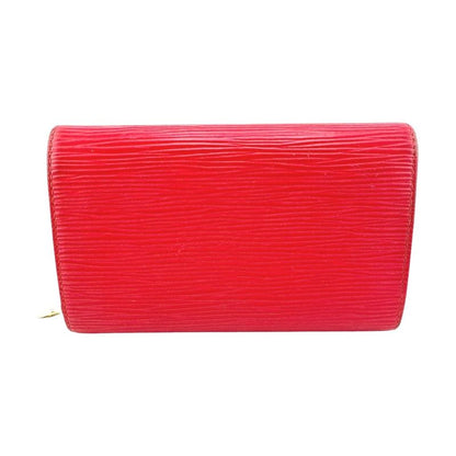 Louis Vuitton M63507 Epi Wallet Porte Monnaie Vie Trésor Bifold Wallet Louis