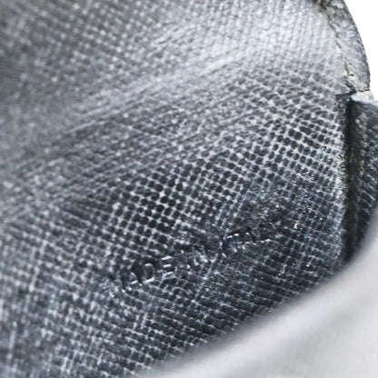 Prada Coin Case Coin Case Logo Leather Black 01bs117