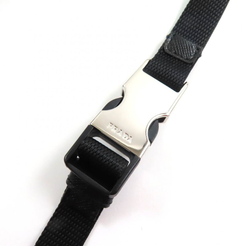 Prada 1zt016 Renylon With Triangle Logo Plate Renylon Smartphone Case Shoulder