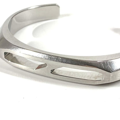 Hermes Bangle Delta Cuff Bangle SS Silver