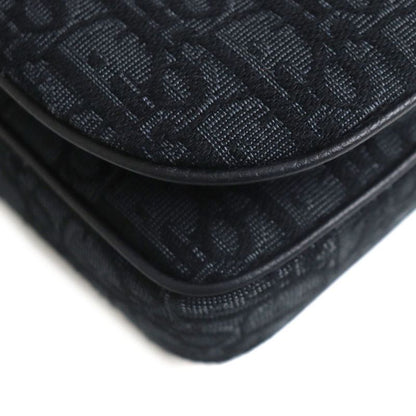 DIOR Om 1adpo276yky_h03e Oblique Jacquard Saddle Three-in-one Pouch 3-in-1 Bag