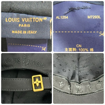 Louis Vuitton Cap LV Filigram Monogram Shape Number: M7293l Black Production