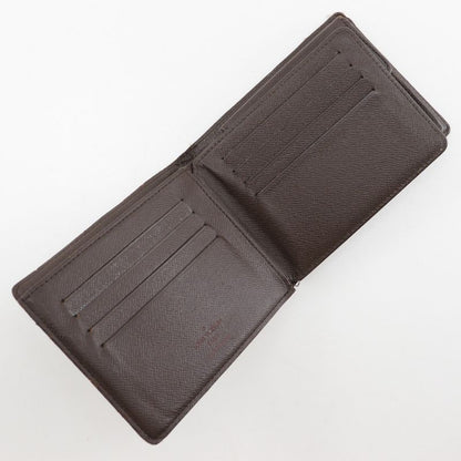 Louis Vuitton Portefeuille Florine N60011 Damier Canvas Brown Ri1186 Men's