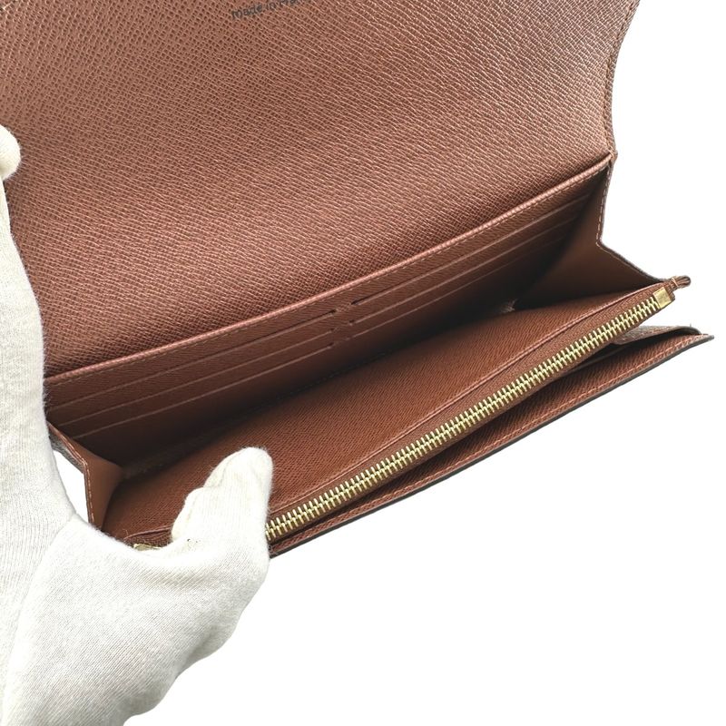 Louis Vuitton M60531 Monogram Wallet Portefeuille-sarah Long Wallet Louis