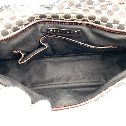 Celine Vc-st-0068 Handbag Shoulder Bag One Shoulder Macadam Tassel Canvas And