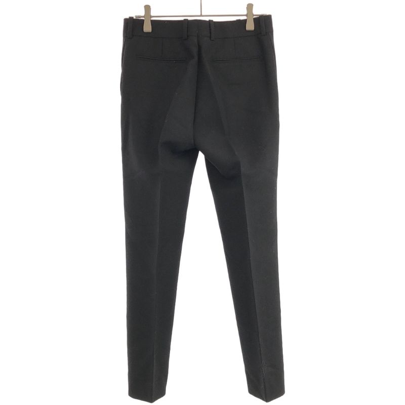 Celine by Phoebe Philo Wool Mohair Slacks Pants 2 1v52 389a Black 34
