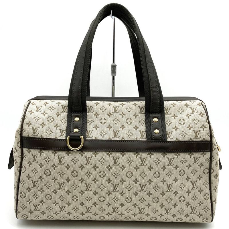 Louis Vuitton M92310 Josephine GM Handbag Beige/brown Monogram Mini Canvas