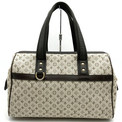 Louis Vuitton M92310 Josephine GM Handbag Beige/brown Monogram Mini Canvas