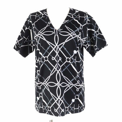 Hermes 21SS Parcours SANS Faute Perfect Course Cotton V-neck Short Sleeve