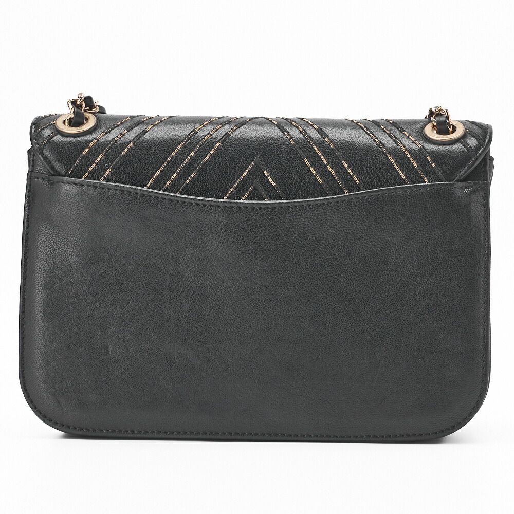 Chanel Shoulder Bag V Stitch Coco Lock Chain Shoulder Lambskin Black Gold