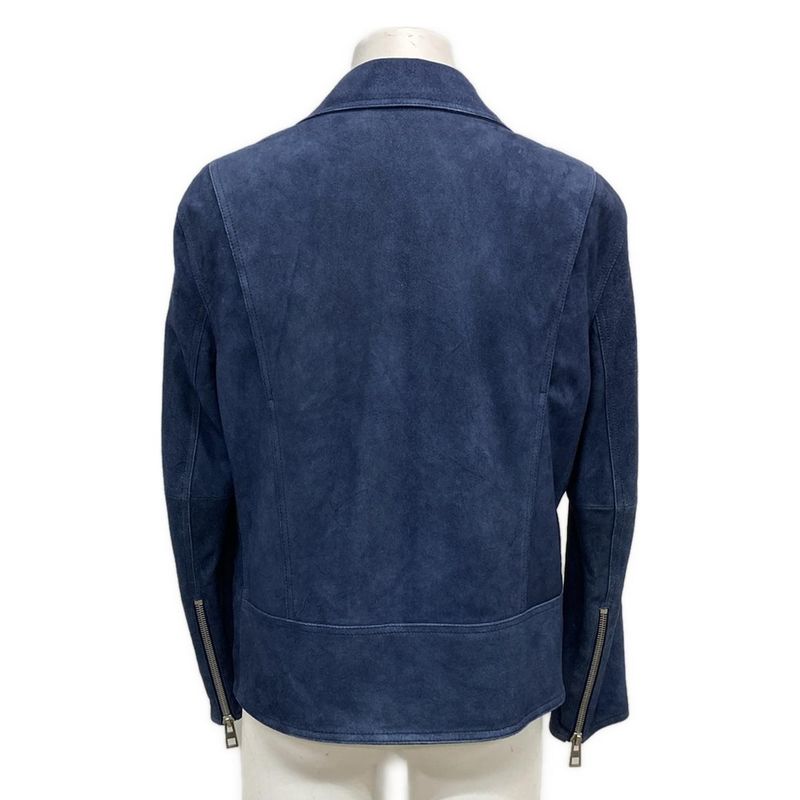 Loewe Blouson Size 52 Mens - Navy Suede/17139352100/h1268318ar
