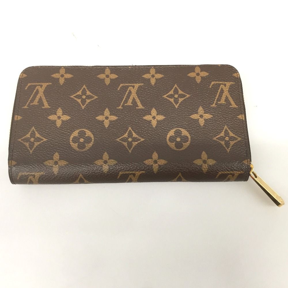 Louis Vuitton Monogram Zippy Wallet Round Zipper Long Wallet