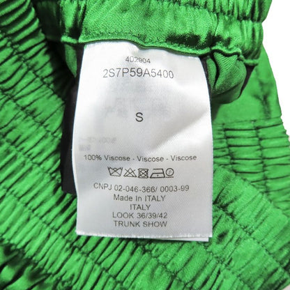 Unused 22SS Christian DIOR Boxing Shorts Half Pants Logo DIOR VIBE Green S