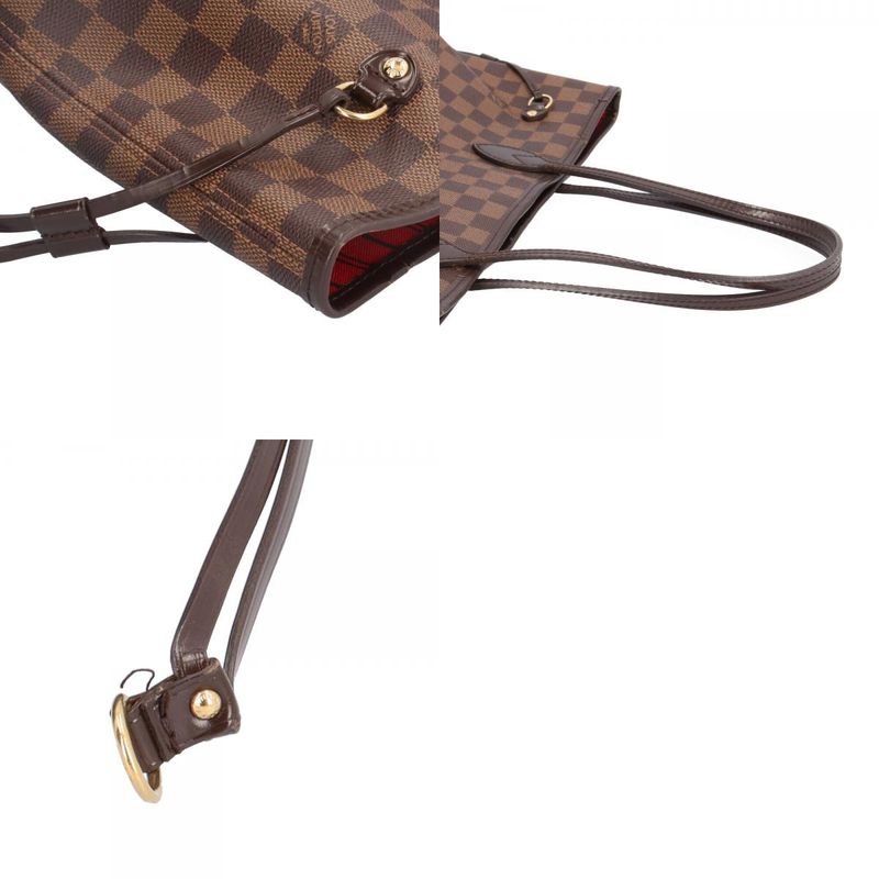 Louis Vuitton Neverfull MM Damier Tote Bag Damier Canvas N51105 Brown Unisex