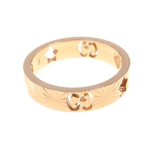 Gucci Iconic Ring / Heart & Star #9 (size Approx 85 Approx) [none Fee Gift