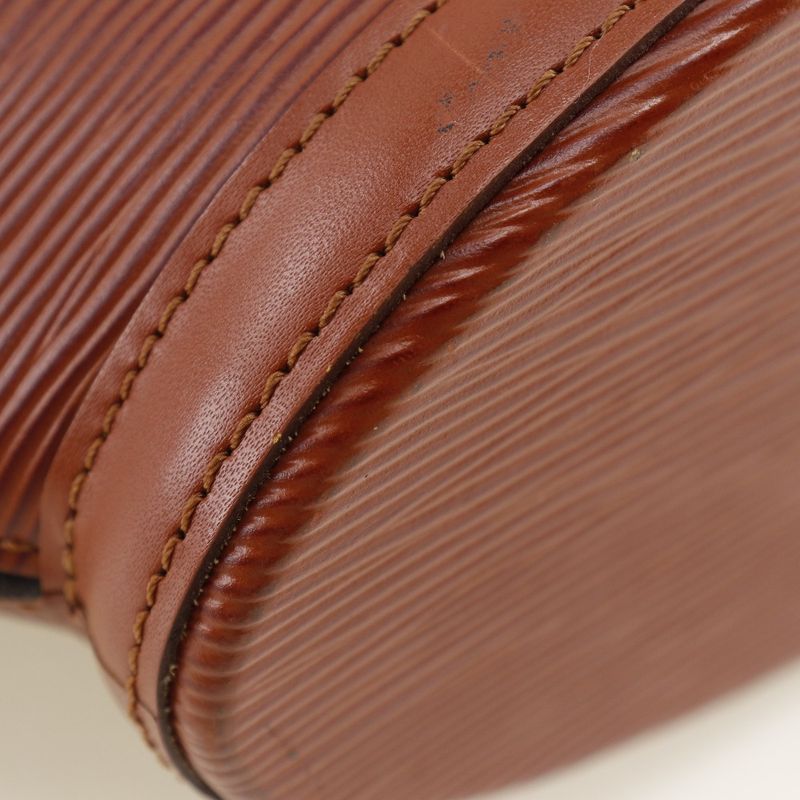 Louis Vuitton Saint-jacques M52273 Epi Leather Kenyan Brown Vi1915 Ladies