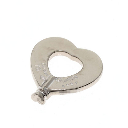 Cartier Fidelity Bracelet With Heart Key 18K White Gold Ladies