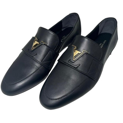 Louis Vuitton 1acaxr Capri Loafer Women's Shoes 35 1 2 About 23cm (9.06in)