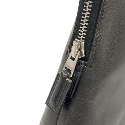 Hermes Handbag Escapada Black Silver Hardware