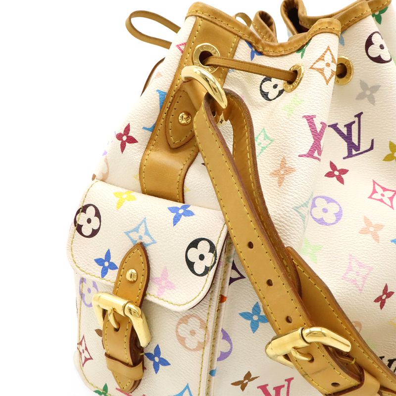 Louis Vuitton Monogram Multicolor Petite Noe Shoulder Bag Semi Shoulder One