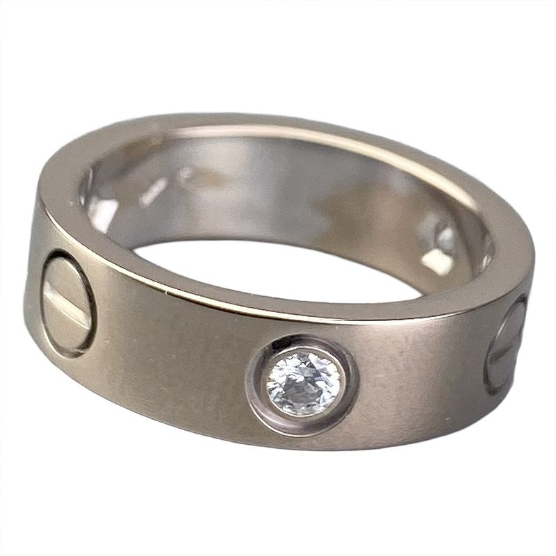 Cartier Love Ring 3P Diamond Ring