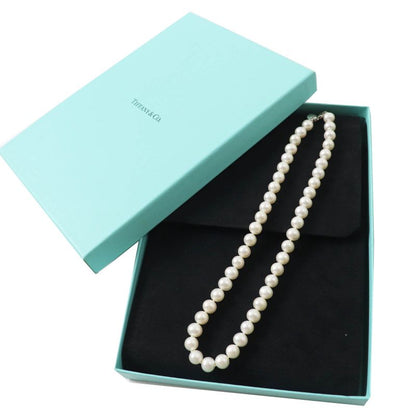 Tiffany & Co Necklace Freshwater Pearl Ag925 White Silver