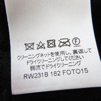 Louis Vuitton 23SS 1abdg9 Floral Lace Short Sleeve Cut And Sewn Black 36 Made