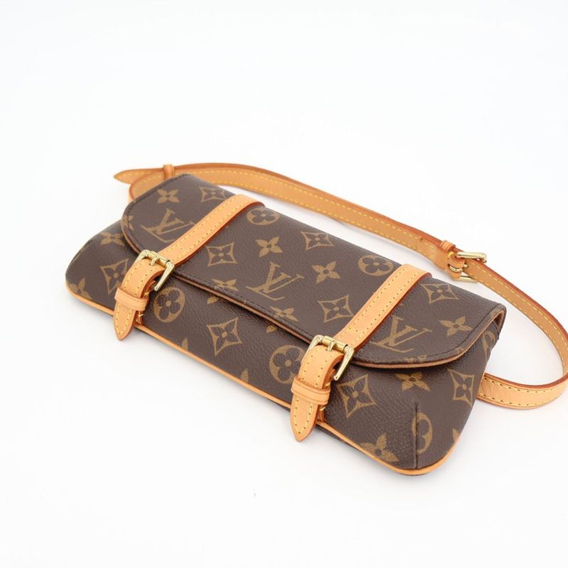 Louis Vuitton Pochette Marel M51159 Waist Pouch Waist Bag Body Bag Monogram