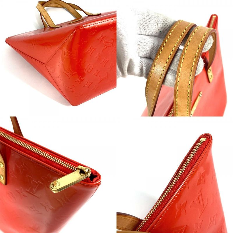 Louis Vuitton Tote Bag Bellevue PM M93670 Monogram Vernis Orange Sunset Orange