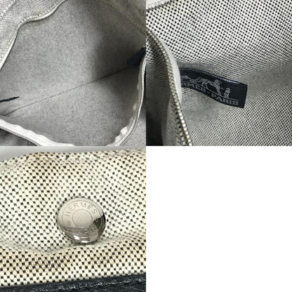 Hermes Handbag Sac Arne MM Cotton Black