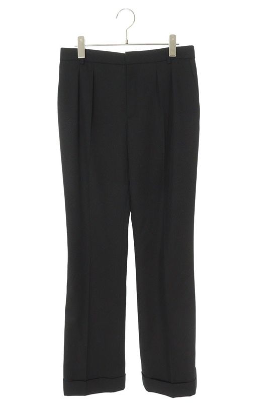 Saint Laurent Paris 679952 Y512w Wool Casual Flared Long Pants Women F38