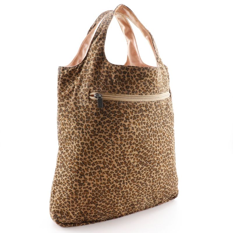 Bottega Veneta Bottega Veneta Reversible Leopard Print Polyurethane And Vinyl