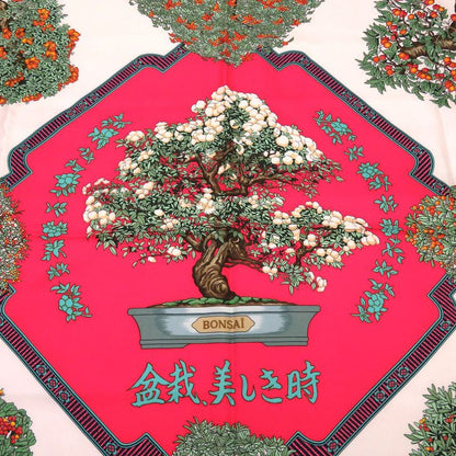 Hermes Carre 90 Bonsai Beautiful City Scarf S
