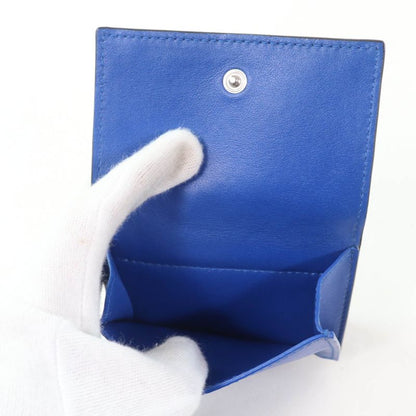 Bottega Veneta Leather Intrecciato Tiny Trifold Wallet Compact