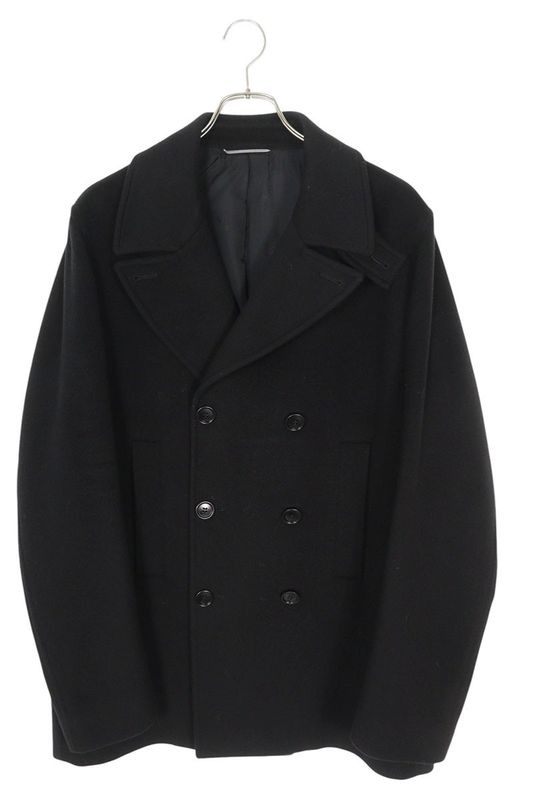 Dior 553c450a3225 Cashmere Cloth Pea Coat Men's 54