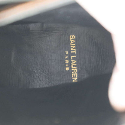 Saint Laurent Paris Wyatt 40 Jodhpurs Suede Leather Boots 443200 Brown 41