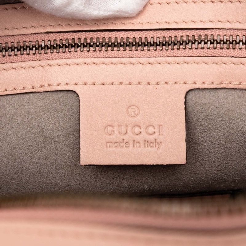 Gucci GG Marmont Ghost Chain Shoulder Bag 443499 Pink Leather Ladies Gucci