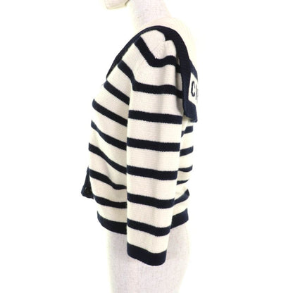 Christian DIOR 224g02am309 Cashmere Blend With Anchor Buttons Logo Design