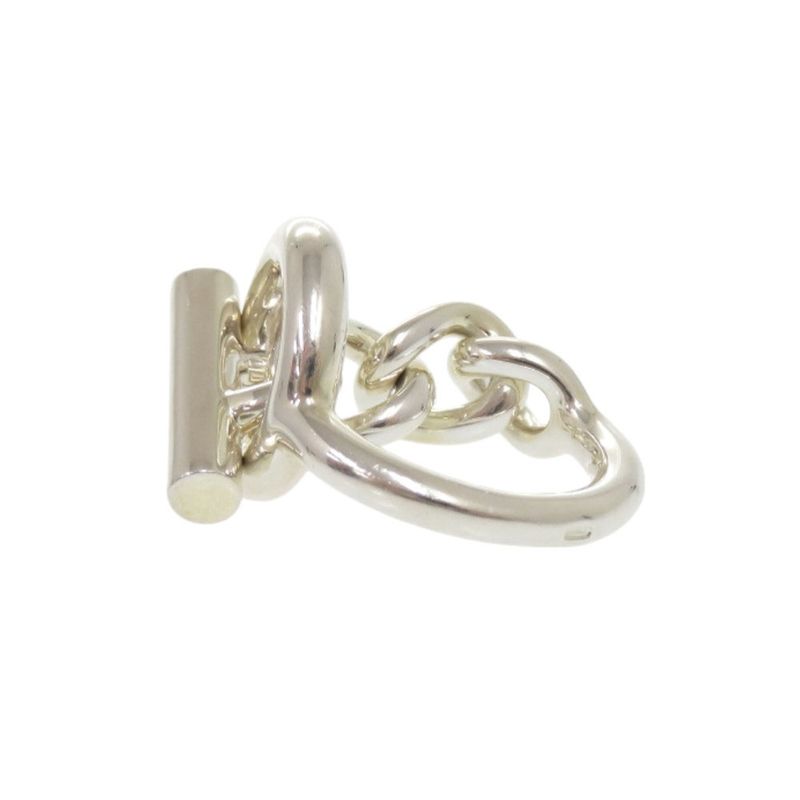Hermes Croisette Silver 925 Size 51 Silver Ring 1172 Hermes