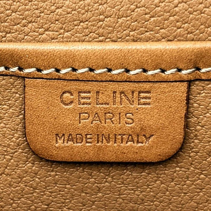 Celine DM96 Second Bag Clutch Bag Pouch Macadam PVC Leather Brown Ladies Men