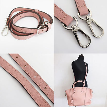 Louis Vuitton Lockit MM Handbag Shoulder Bag 2WAY Pink Silver-hardware